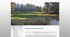 Desktop Screenshot of biddefordsacocountryclub.com